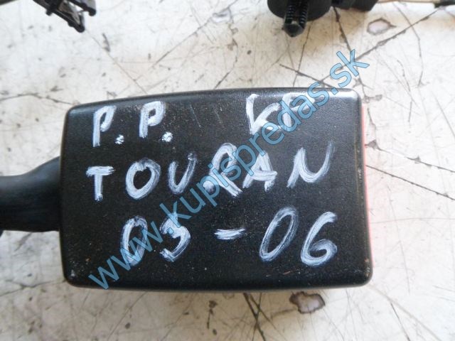 pravý predný zapínač pásu na vw volkswagen touran, 1T2857756C